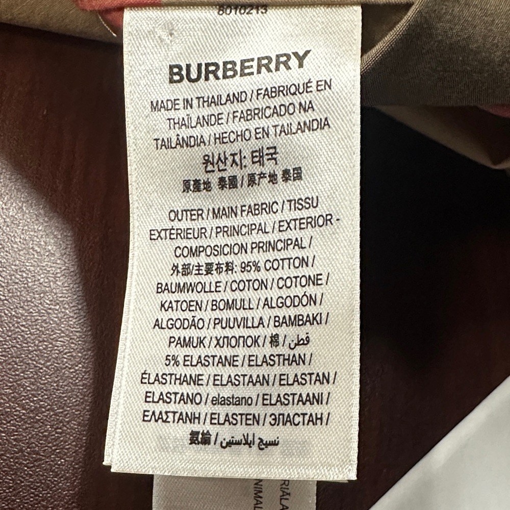 Burberry Men's Beige and Dark Brown Check Shirt - Picture 4 of 8